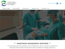 Tablet Screenshot of anesthesiapartners.com